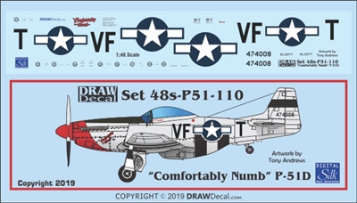 1:48 N.A. P-51D Mustang "Comfortably Numb"