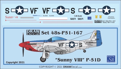 1:48 N.A. P-51D Mustang "Sunny VIII"