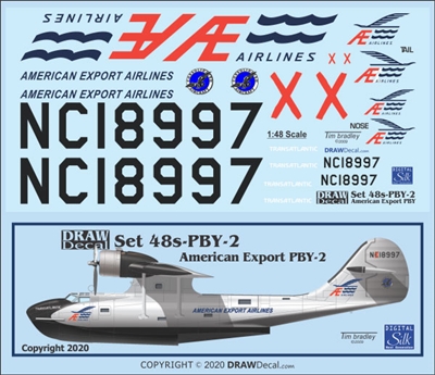1:48 American Export Airways PBY-2 Catalina