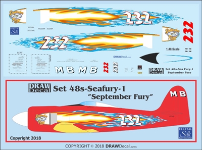 1:48 Hawker Sea Fury "September Fury"