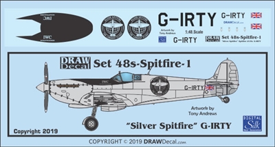 1:48 Vickers Supermarine Spitfire Mk IX "Silver Spitfire"