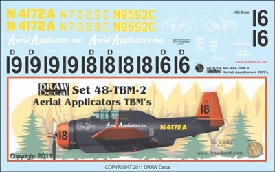 1:48 Aerial Applicators TBM Avenger