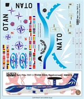1:72 NATO '50th Anniversary' Boeing E3 AWACS