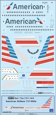 1:72 American Airlines Boeing 737-800
