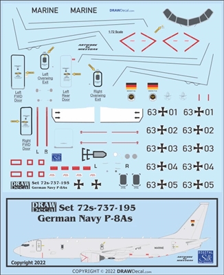 1:72 German Navy Boeing P-8A Poseidon