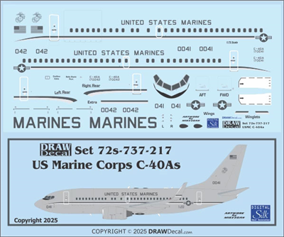 1:72 US Marine Corps Boeing C-40A (737-700)