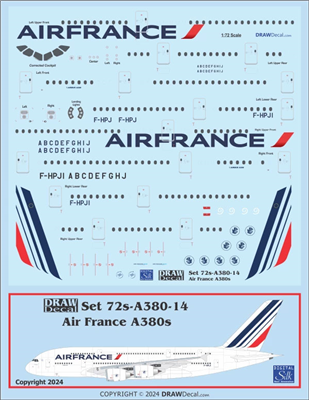 1:72 Air France Airbus A.380-800