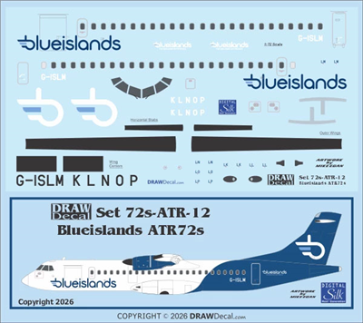 1:72 Blue Islands Air ATR72