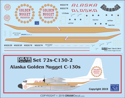 1:72 Alaska 'Golden Nugget' C.130 Hercules