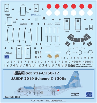 1:72 Japan Air Self Defence Force C-130H Hercules