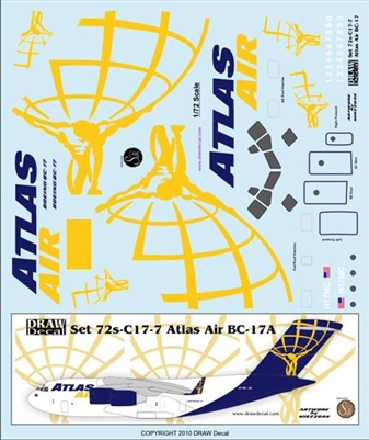 1:72 McDD BC17 Globemaster III Atlas Air