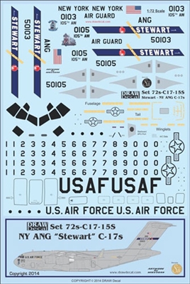 1:72 USAF NY ANG 'Stewart AFB'  McDD C17 Globemaster III