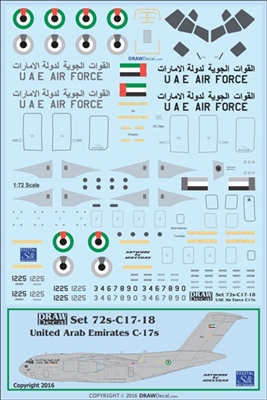 1:72 United Arab Emirates McDD C-17A Globemaster III
