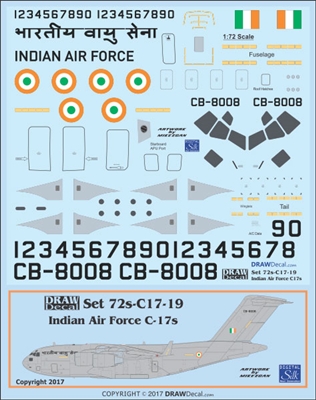 1:72 Indian Air Force McDD C.17A
