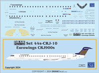 1:72 Eurowings Canadair CRJ-100ER