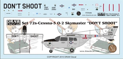 1:72 USAF 'Don't Shoot' Cessna O-2 Skymaster