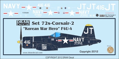 1:72 'Korean War Hero' F4U Corsair