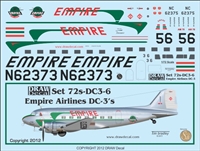 1:72 Empire Airlines Douglas DC-3