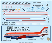 1:72 Alfred Wenger Institute Douglas DC-3 / Basler BT67