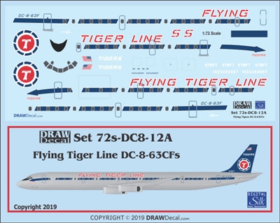 1:72 Flying Tiger Line Douglas DC-8-63CF