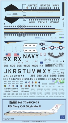 1:72 US Navy Douglas C9B