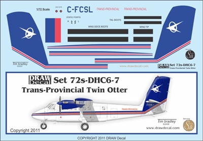 1:72 Trans Provincial DHC-6 Twin Otter