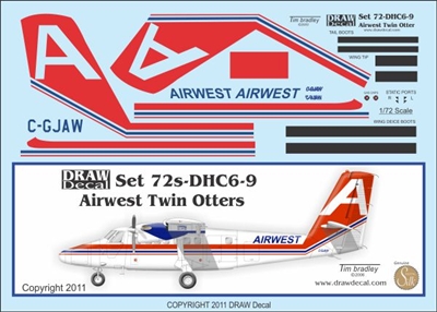 1:72 Airwest DHC-6 Twin Otter