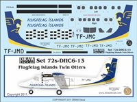1:72 Flugfelag Islands DHC-6 Twin Otter