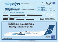 1:72 SkyAlps (blue cs) DHC-8 Q400