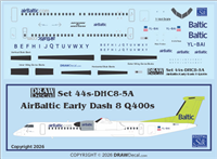1:72 Air Baltic (earlier cs) DHC-8-Q400