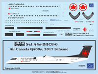 1:72 Air Canada Express (2017 cs) DHC-8-Q400