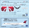 1:72 Delta Connection Embraer 145