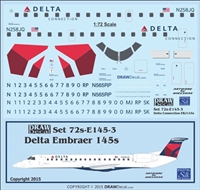 1:72 Delta Connection Embraer 145