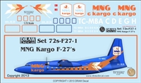 1:72 MNG Kargo Fokker F.27