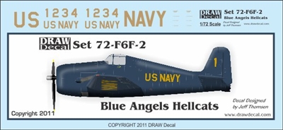 1:72 Blue Angels F6F Hellcat