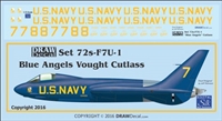 1:72 Blue Angels Vought F7U-1 Cutlass