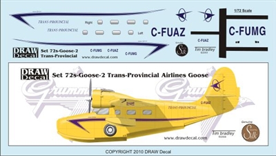 1:72 Trans Provincial Grumman Goose