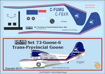 1:72 Trans Provincial, Blue Grumman Goose