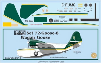 1:72 Wagair Grumman Goose