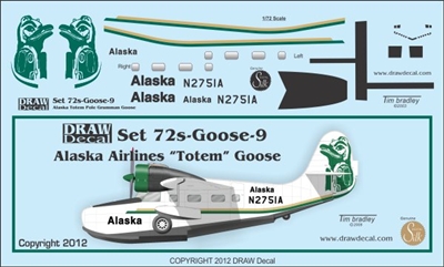 1:72 Alaska 'Totem Pole' Grumman Goose