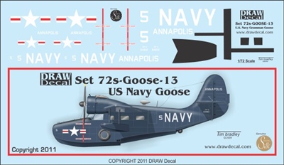 1:72 US Navy Grumman Goose