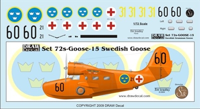1:72 Swedish Grumman Goose