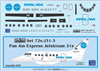 1:72 Pan Am Express Bae 3100 Jetstream 31