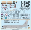 1:72 USAF Tennessee ANG KC135