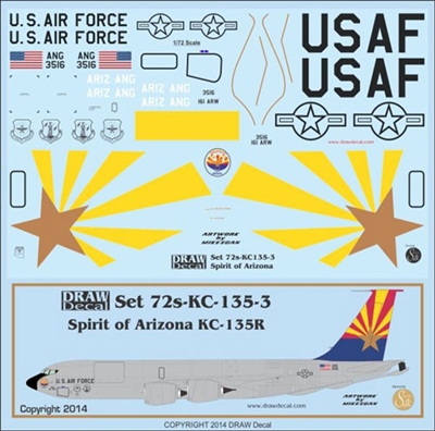 1:72 USAF Arizona ANG KC-135R 'Spirit of Arizona'