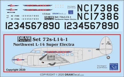 1:72 Northwest L.14H Super Electra