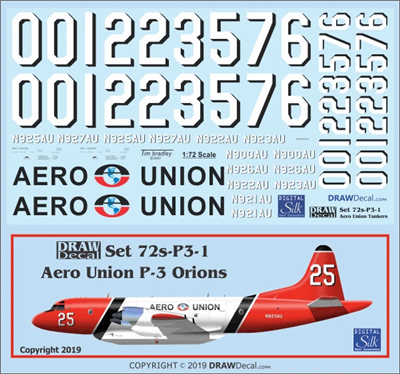 1:72 Aero Union P-3A Orion Tanker