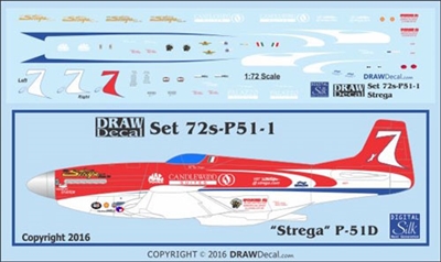 1:72 N.A. P.51D Mustang "Strega"