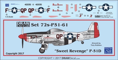 1:72 P-51D Mustang  "Sweet Revenge"