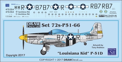 1:72 P-51D Mustang  "Louisiana Kid"